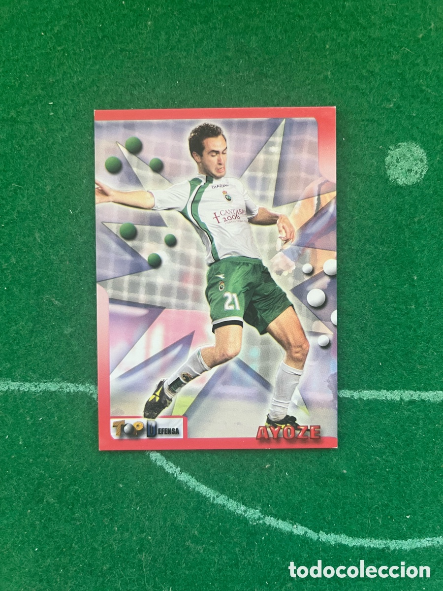 Cromos de f&uacute;tbol: 86 AYOZE RACING DE SANTANDER TOP LIGA 2005 2006 MUNDICROMO TOP DEFENSA