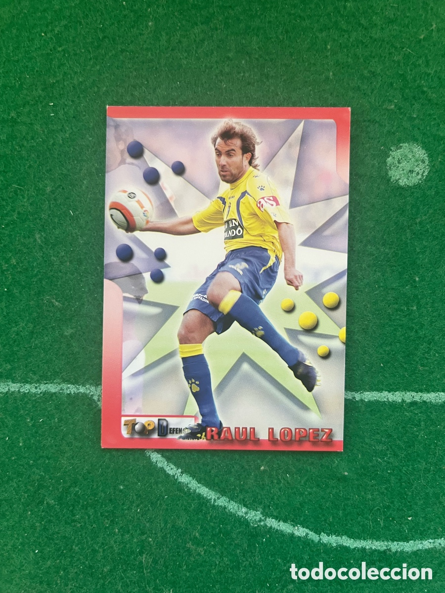 Cromos de f&uacute;tbol: 88 RA&Uacute;L L&Oacute;PEZ C&Aacute;DIZ TOP LIGA 2005 2006 MUNDICROMO TOP DEFENSA