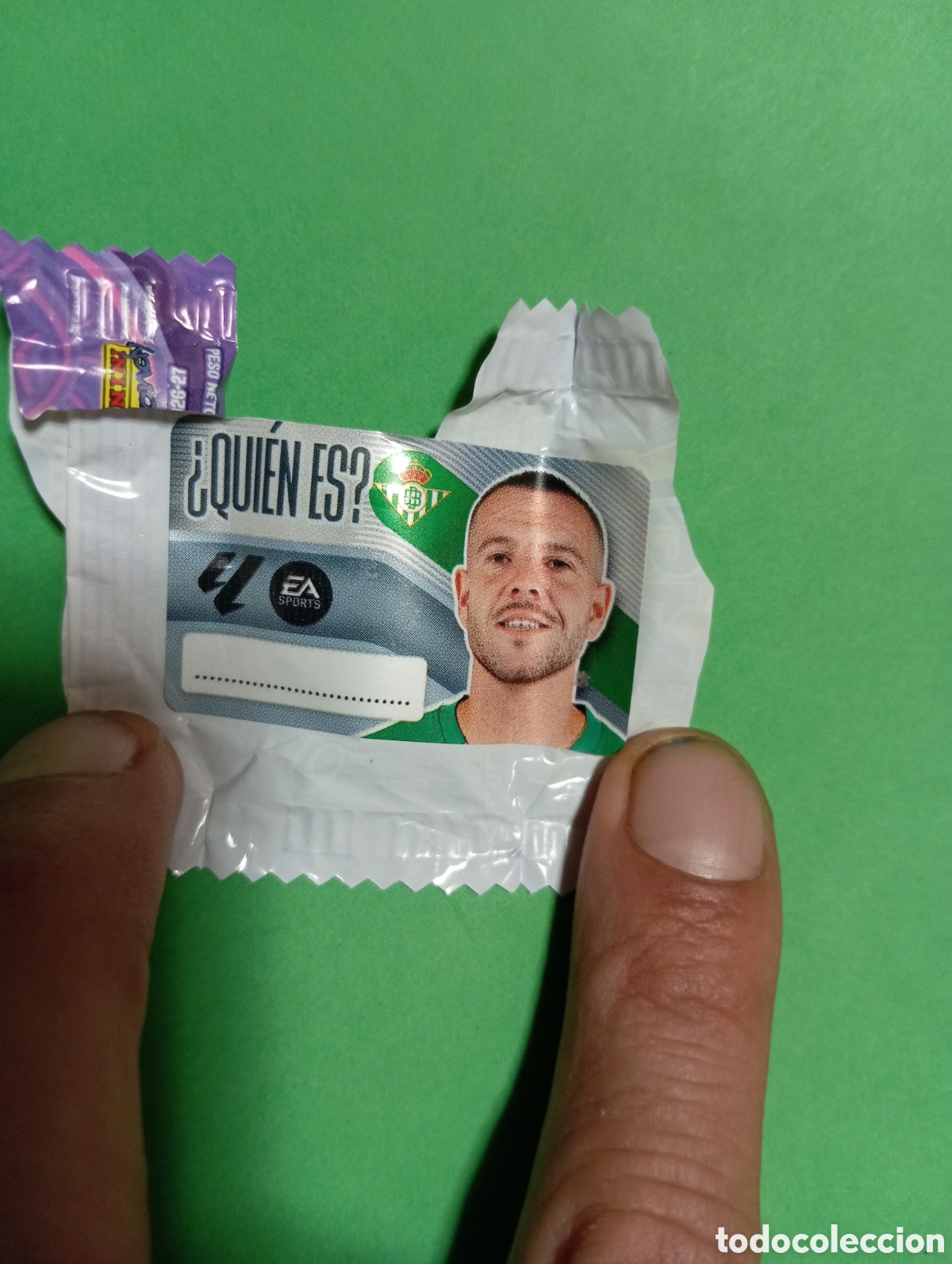 Cromos de f&uacute;tbol: Betis &iquest;QUI&Eacute;N ES? / PANINI LIGA ESTE CHICLE LIGA 2026/2027
