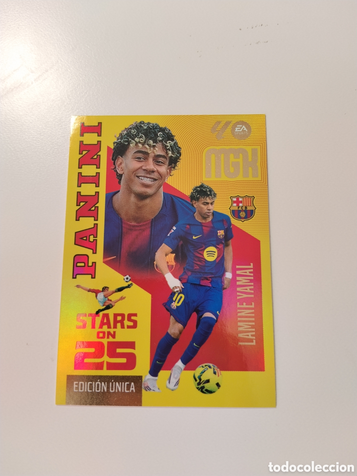 Cromos de f&uacute;tbol: Stars on 25 Lamine Yamal Edici&oacute;n &Uacute;nica 26/27