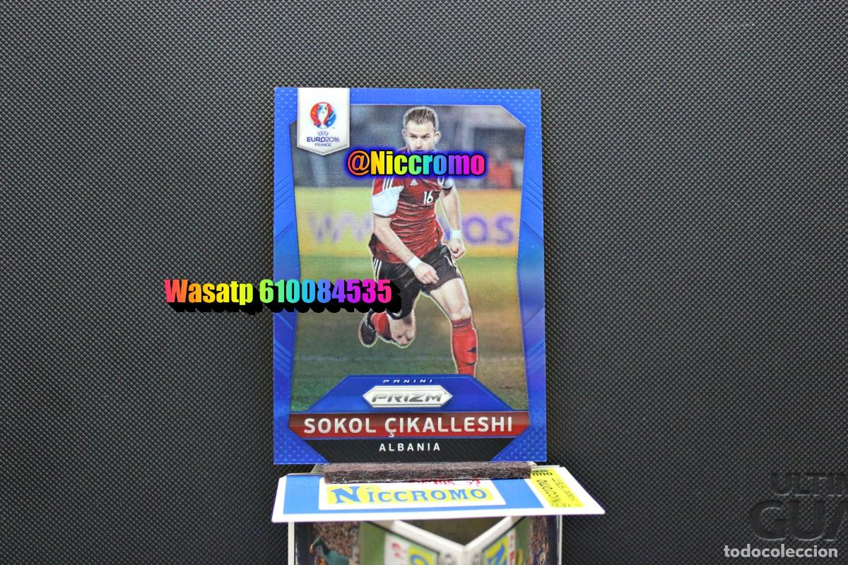 Cromos de f&uacute;tbol: sokol cikalleshi albania numerado 085/249 euro 2016 prizm eurocopa tarjeta nueva sin pegar+ niccromo