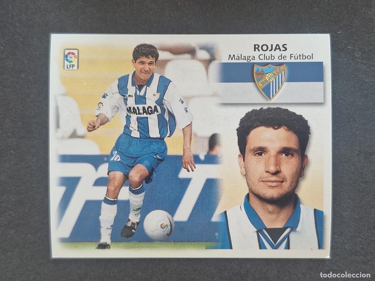 Football Stickers: L5 ROJAS MALAGA C. F. COLOCA LIGA ESTE 1999 2000 99 00 NUNCA PEGADO SIN PEGAR