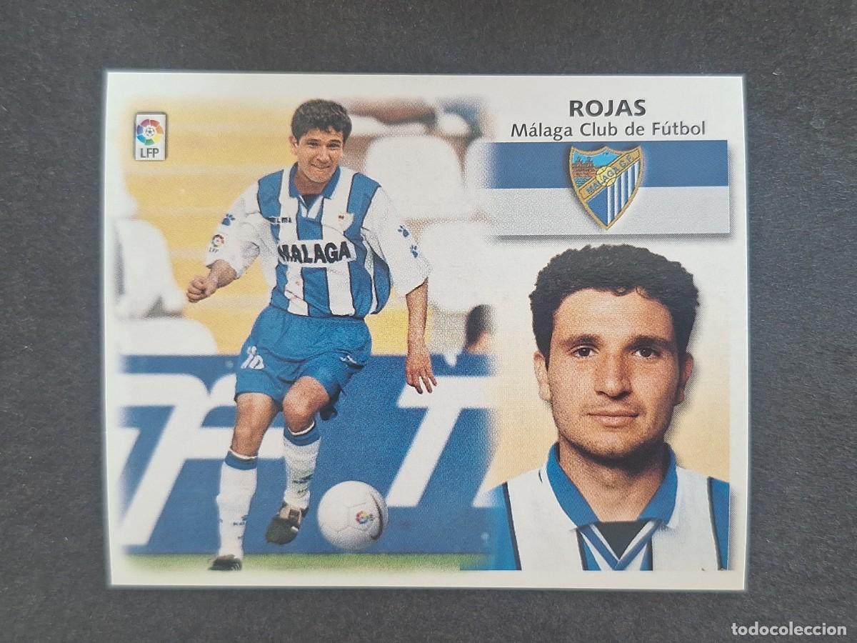 Football Stickers: L5 ROJAS MALAGA C. F. COLOCA LIGA ESTE 1999 2000 99 00 NUNCA PEGADO SIN PEGAR