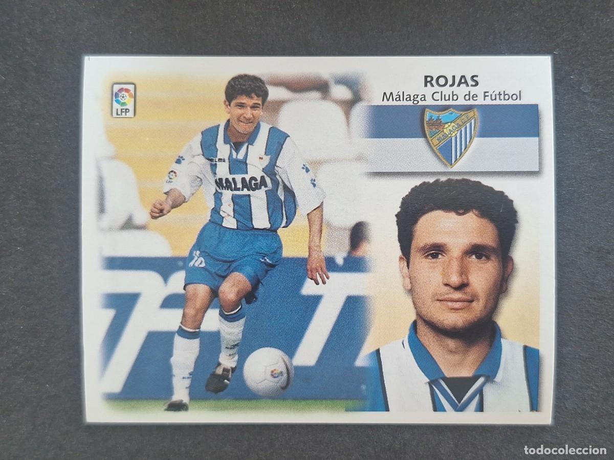 Football Stickers: L5 ROJAS MALAGA C. F. COLOCA LIGA ESTE 1999 2000 99 00 NUNCA PEGADO SIN PEGAR