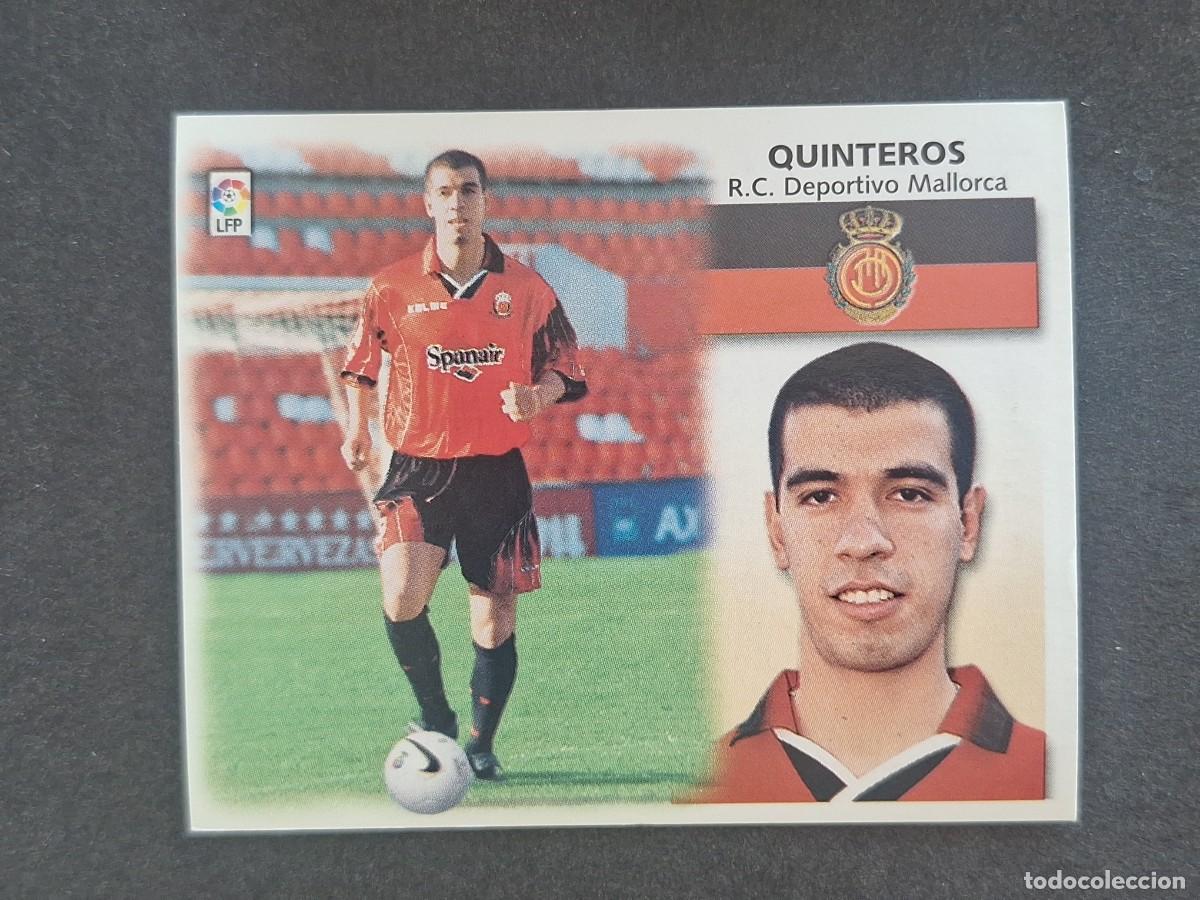 Football Stickers: L5 QUINTEROS R. C. D. MALLORCA COLOCA LIGA ESTE 1999 2000 99 00 NUNCA PEGADO SIN PEGAR