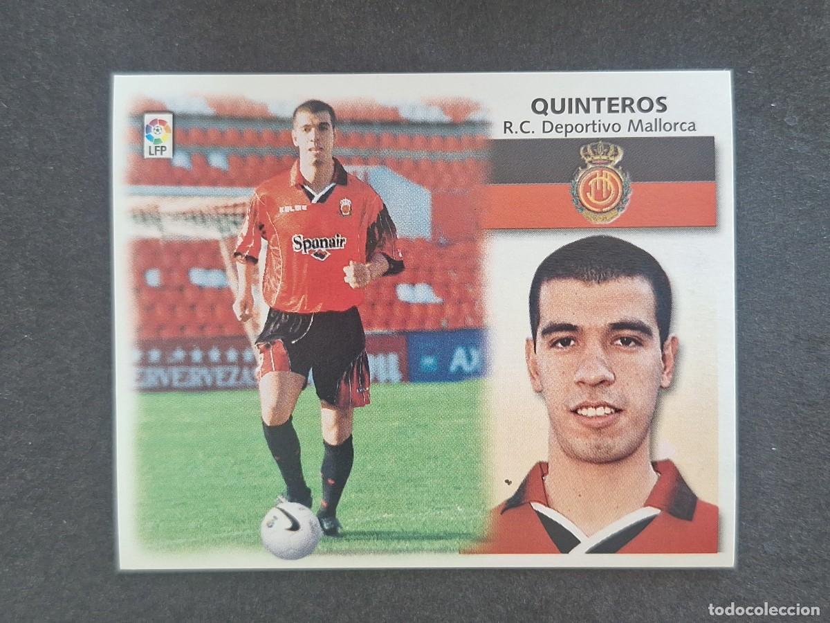 Football Stickers: L5 QUINTEROS R. C. D. MALLORCA COLOCA LIGA ESTE 1999 2000 99 00 NUNCA PEGADO SIN PEGAR