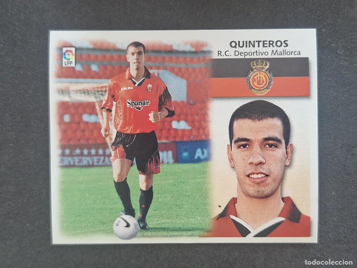Football Stickers: L5 QUINTEROS R. C. D. MALLORCA COLOCA LIGA ESTE 1999 2000 99 00 NUNCA PEGADO SIN PEGAR