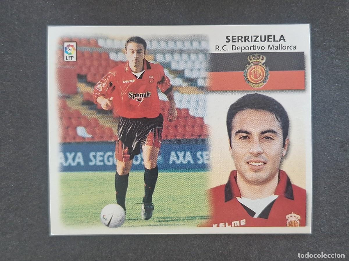 Football Stickers: L5 SERRIZUELA R. C. D. MALLORCA COLOCA LIGA ESTE 1999 2000 99 00 NUNCA PEGADO SIN PEGAR