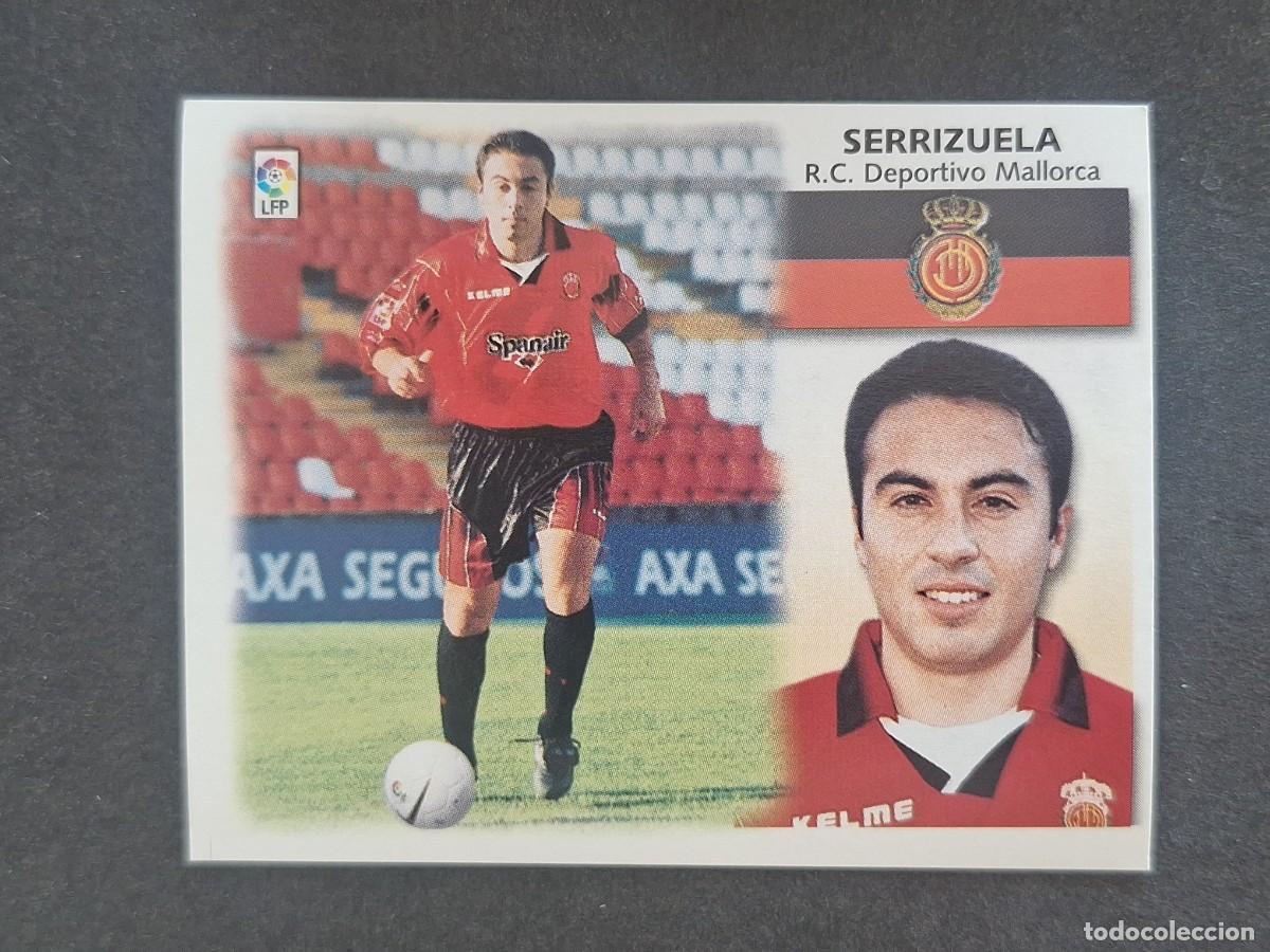 Football Stickers: L5 SERRIZUELA R. C. D. MALLORCA COLOCA LIGA ESTE 1999 2000 99 00 NUNCA PEGADO SIN PEGAR