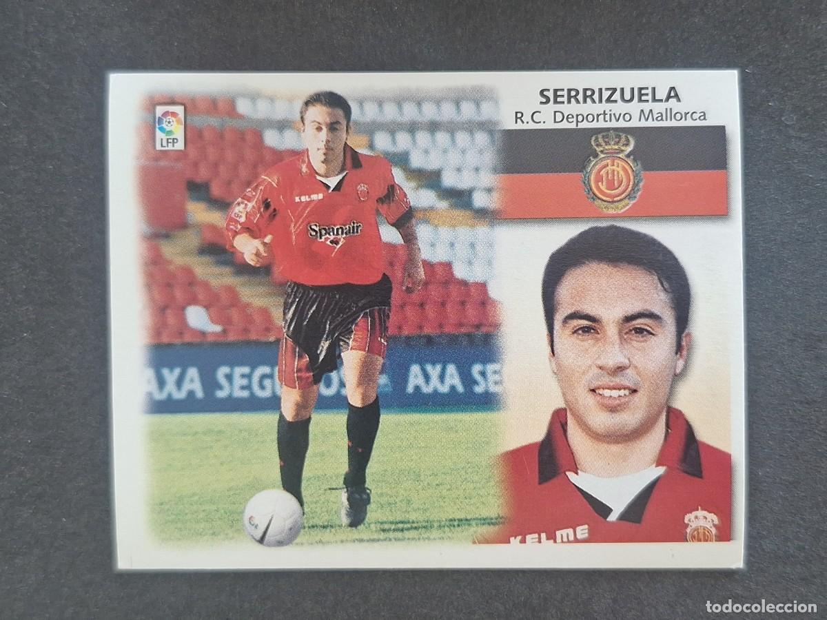 Football Stickers: L5 SERRIZUELA R. C. D. MALLORCA COLOCA LIGA ESTE 1999 2000 99 00 NUNCA PEGADO SIN PEGAR