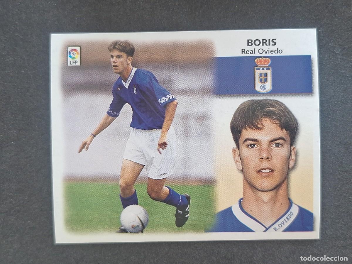 Cromos de f&uacute;tbol: L5 BORIS REAL OVIEDO COLOCA LIGA ESTE 1999 2000 99 00 NUNCA PEGADO SIN PEGAR