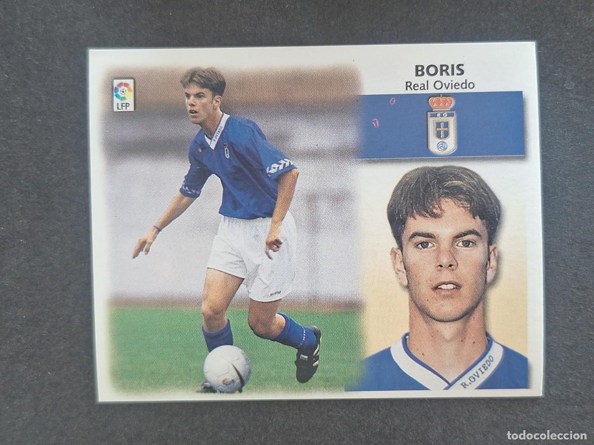 Cromos de f&uacute;tbol: L5 BORIS REAL OVIEDO COLOCA LIGA ESTE 1999 2000 99 00 NUNCA PEGADO SIN PEGAR