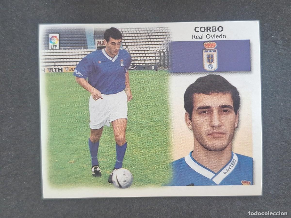 Cromos de f&uacute;tbol: L5 CORBO REAL OVIEDO COLOCA LIGA ESTE 1999 2000 99 00 NUNCA PEGADO SIN PEGAR