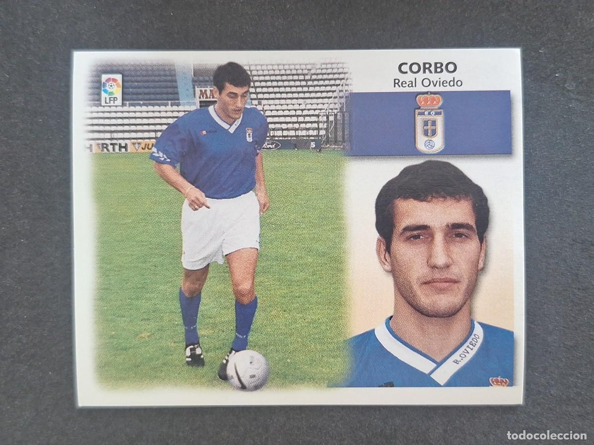 Cromos de f&uacute;tbol: L5 CORBO REAL OVIEDO COLOCA LIGA ESTE 1999 2000 99 00 NUNCA PEGADO SIN PEGAR