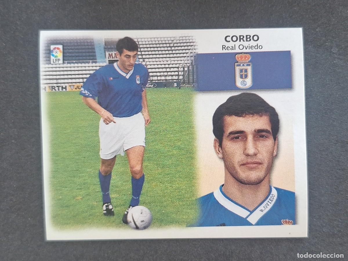 Cromos de f&uacute;tbol: L5 CORBO REAL OVIEDO COLOCA LIGA ESTE 1999 2000 99 00 NUNCA PEGADO SIN PEGAR
