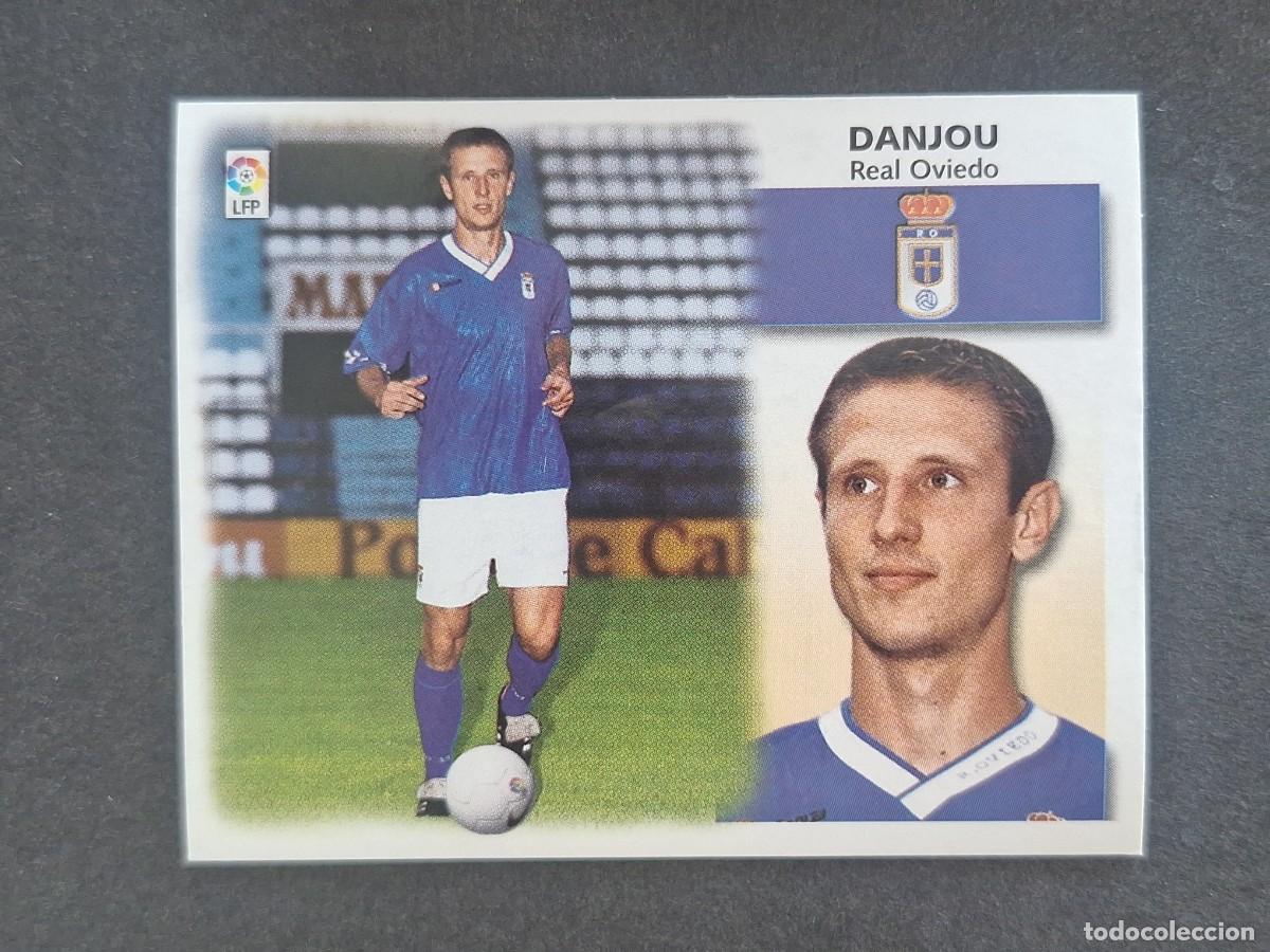 Cromos de f&uacute;tbol: L5 DANJOU REAL OVIEDO COLOCA LIGA ESTE 1999 2000 99 00 NUNCA PEGADO SIN PEGAR