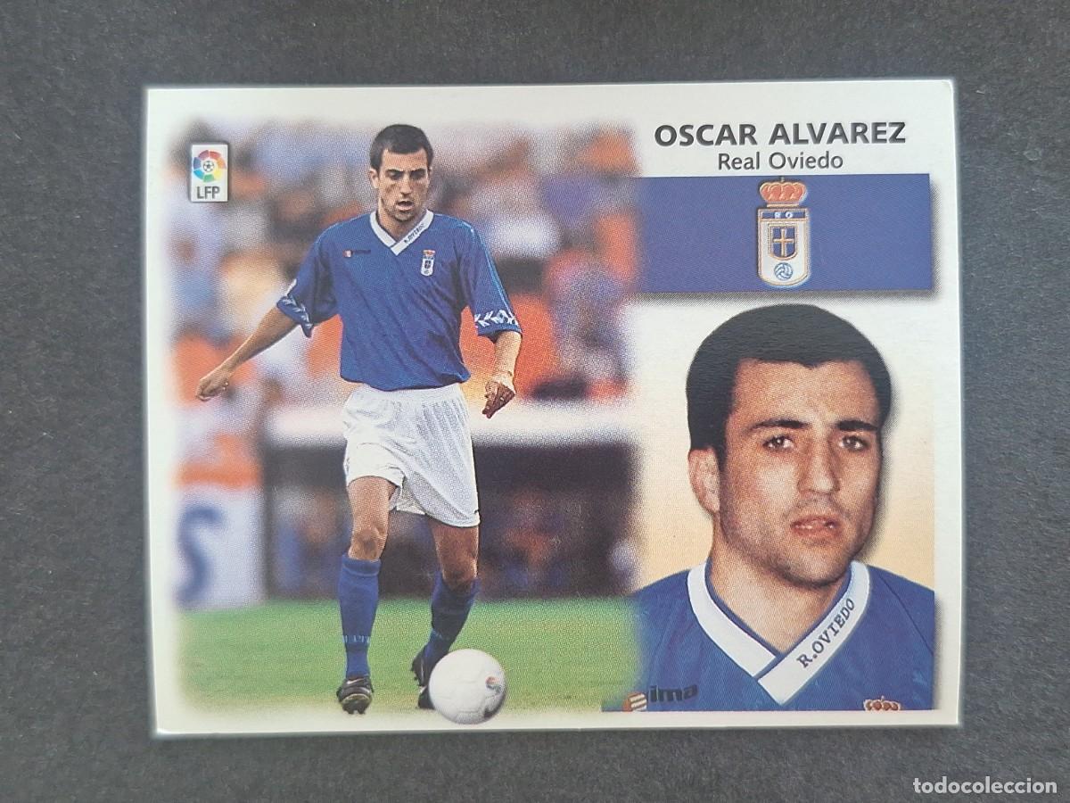 Cromos de f&uacute;tbol: L5 OSCAR ALVAREZ REAL OVIEDO COLOCA LIGA ESTE 1999 2000 99 00 NUNCA PEGADO SIN PEGAR