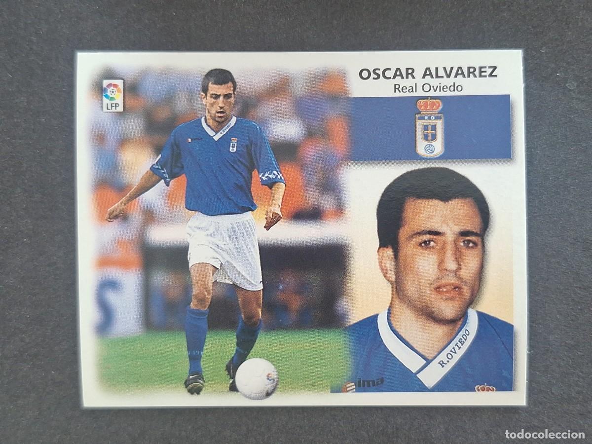 Cromos de f&uacute;tbol: L5 OSCAR ALVAREZ REAL OVIEDO COLOCA LIGA ESTE 1999 2000 99 00 NUNCA PEGADO SIN PEGAR