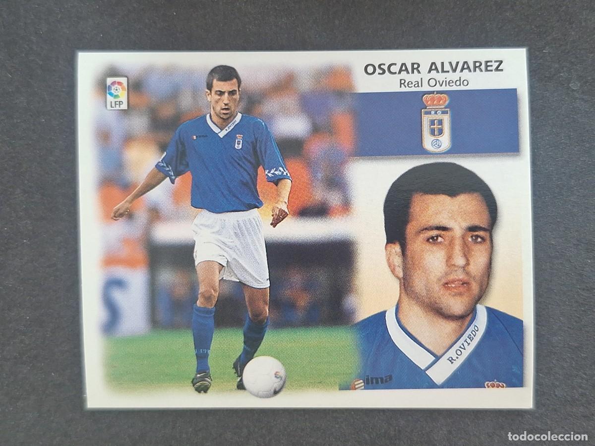 Cromos de f&uacute;tbol: L5 OSCAR ALVAREZ REAL OVIEDO COLOCA LIGA ESTE 1999 2000 99 00 NUNCA PEGADO SIN PEGAR