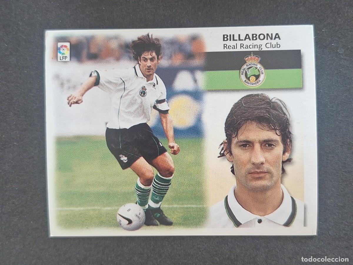 Cromos de f&uacute;tbol: L5 BILLABONA RACING DE SANTANDER COLOCA LIGA ESTE 1999 2000 99 00 NUNCA PEGADO SIN PEGAR