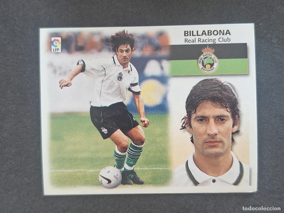 Cromos de f&uacute;tbol: L5 BILLABONA RACING DE SANTANDER COLOCA LIGA ESTE 1999 2000 99 00 NUNCA PEGADO SIN PEGAR