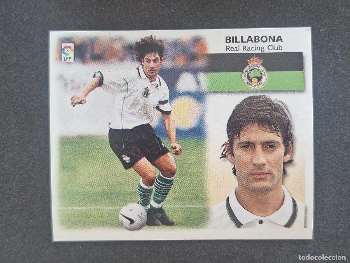 Cromos de f&uacute;tbol: L5 BILLABONA RACING DE SANTANDER COLOCA LIGA ESTE 1999 2000 99 00 NUNCA PEGADO SIN PEGAR