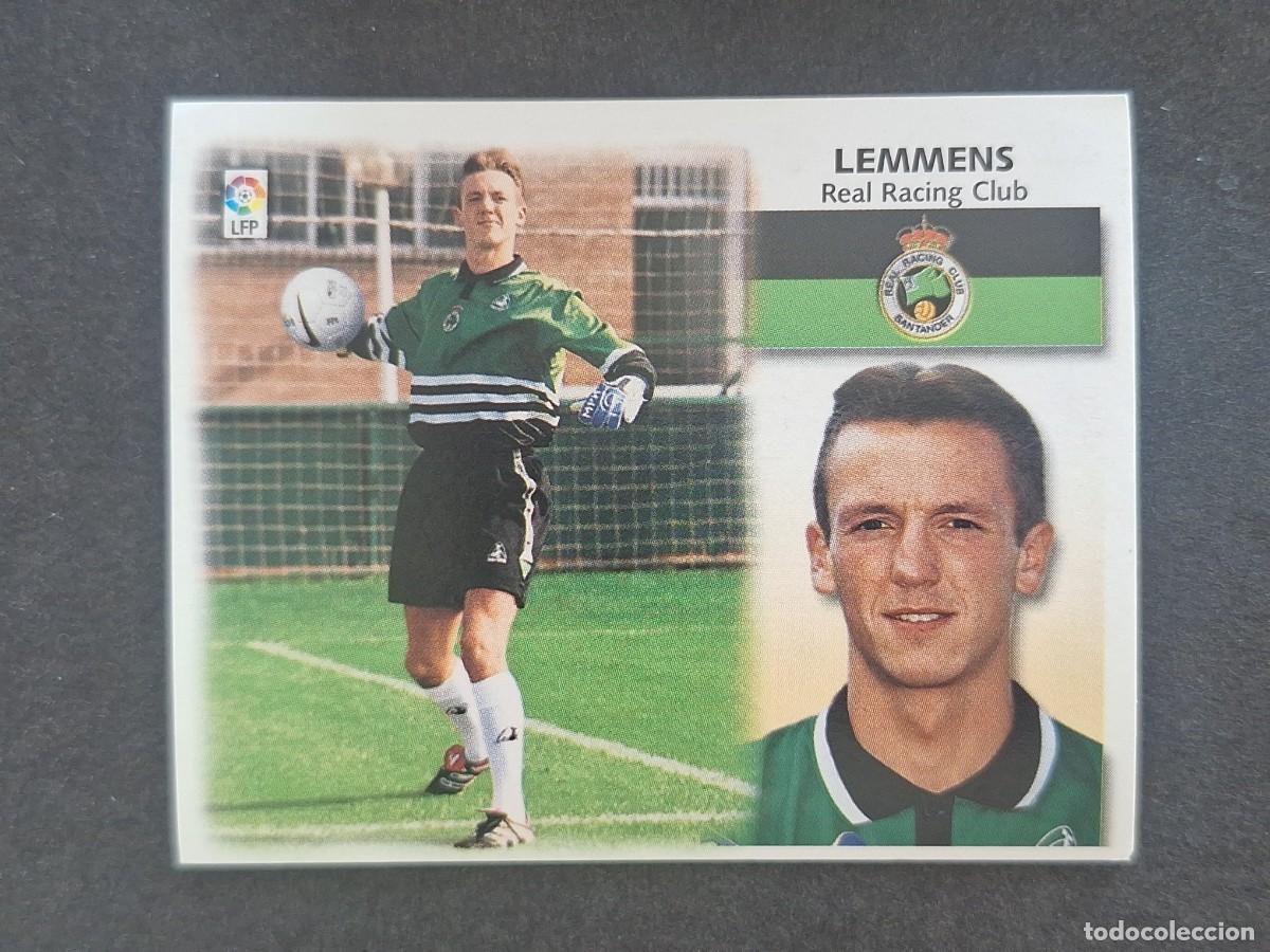 Cromos de f&uacute;tbol: L5 LEMMENS RACING DE SANTANDER COLOCA LIGA ESTE 1999 2000 99 00 NUNCA PEGADO SIN PEGAR