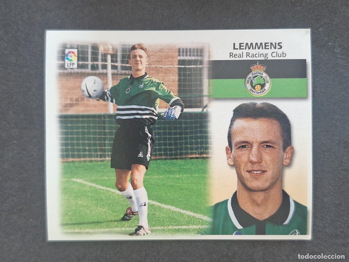 Cromos de f&uacute;tbol: L5 LEMMENS RACING DE SANTANDER COLOCA LIGA ESTE 1999 2000 99 00 NUNCA PEGADO SIN PEGAR