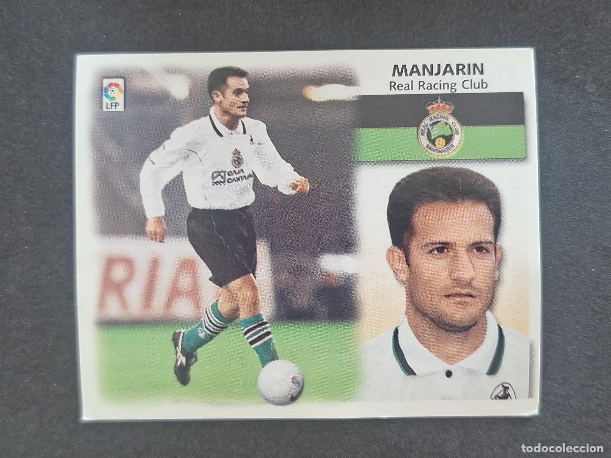 Cromos de f&uacute;tbol: L5 MANJARIN RACING DE SANTANDER COLOCA LIGA ESTE 1999 2000 99 00 NUNCA PEGADO SIN PEGAR