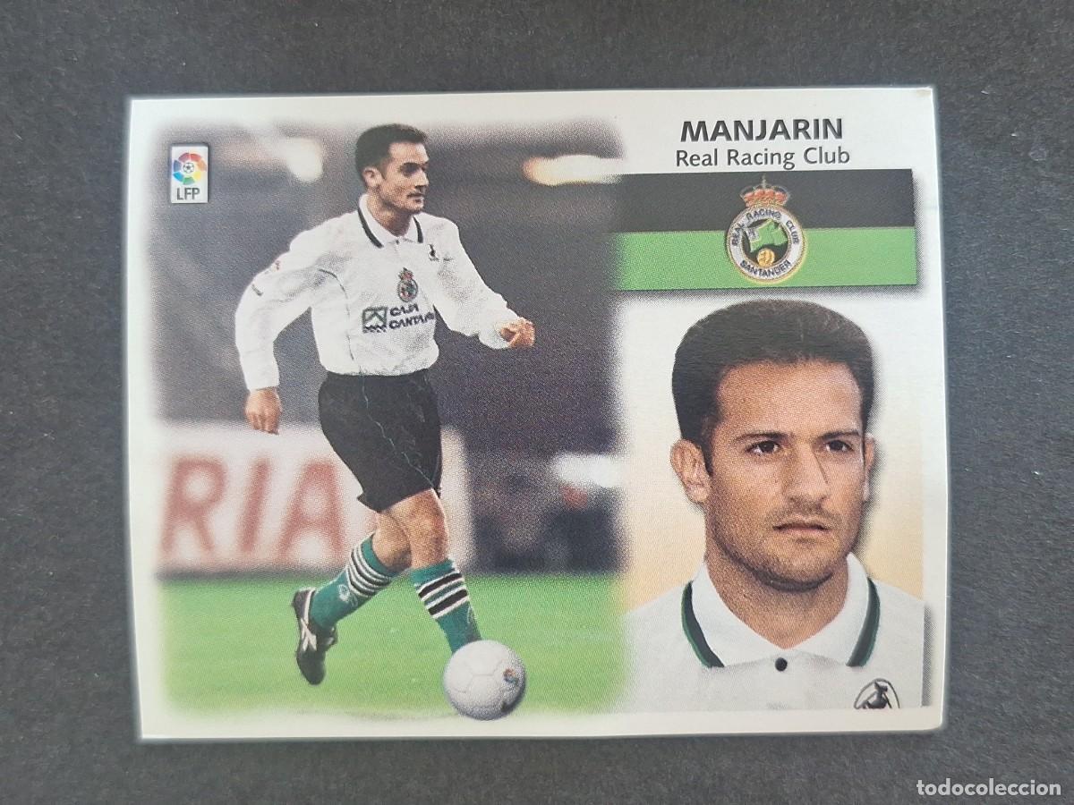 Cromos de f&uacute;tbol: L5 MANJARIN RACING DE SANTANDER COLOCA LIGA ESTE 1999 2000 99 00 NUNCA PEGADO SIN PEGAR