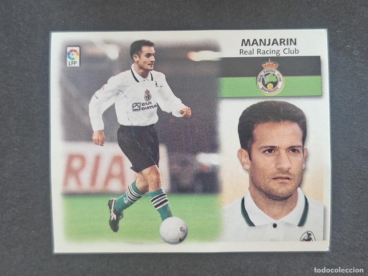 Cromos de f&uacute;tbol: L5 MANJARIN RACING DE SANTANDER COLOCA LIGA ESTE 1999 2000 99 00 NUNCA PEGADO SIN PEGAR