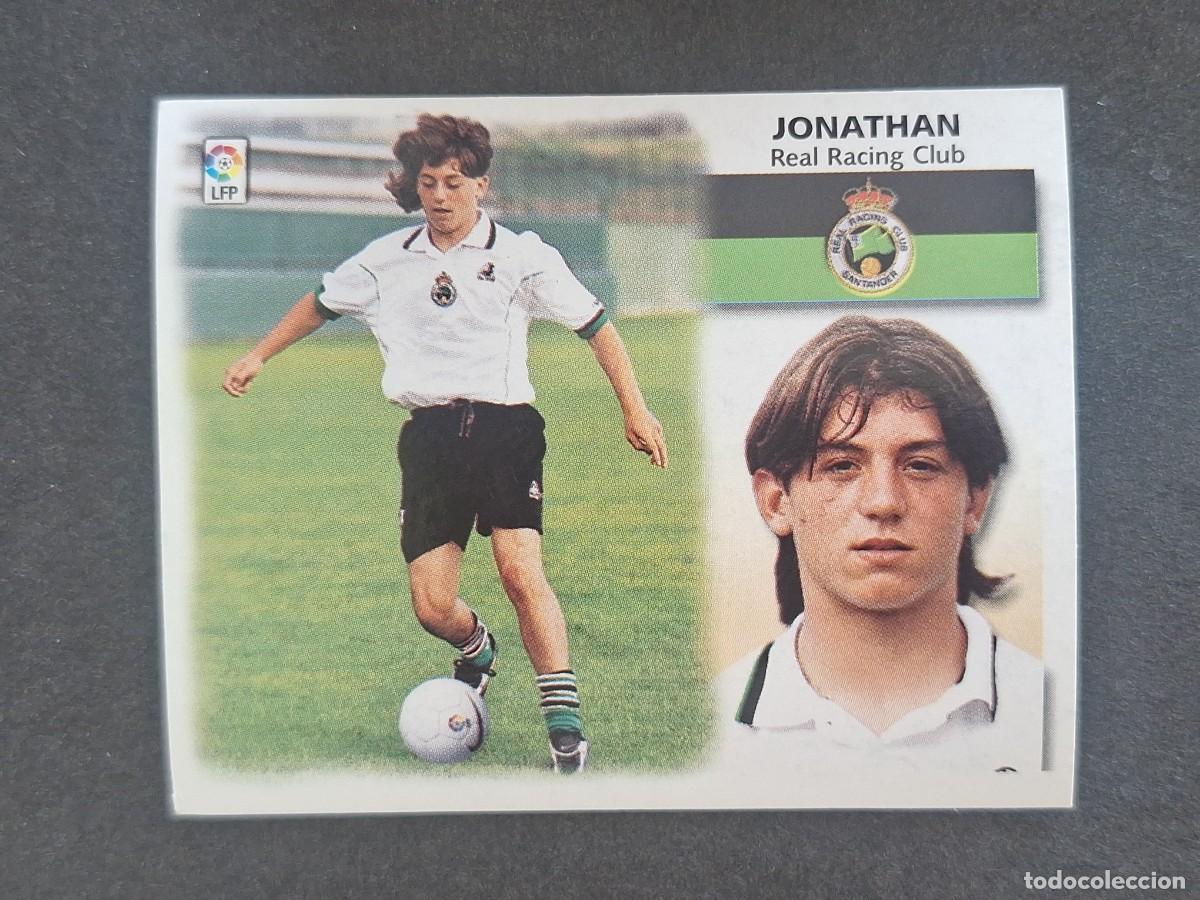 Cromos de f&uacute;tbol: L5 JONATHAN RACING DE SANTANDER COLOCA LIGA ESTE 1999 2000 99 00 NUNCA PEGADO SIN PEGAR