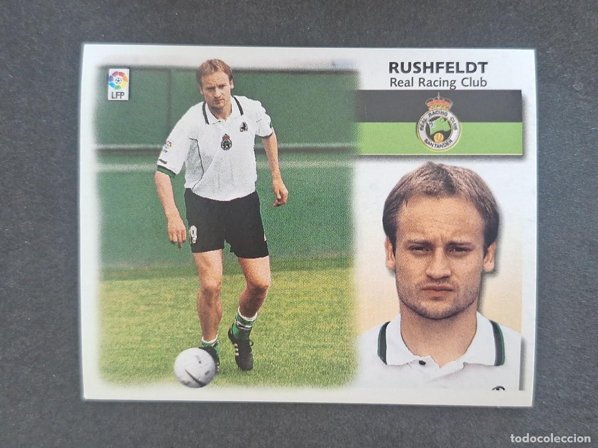 Cromos de f&uacute;tbol: L5 RUSHFELDT RACING DE SANTANDER COLOCA LIGA ESTE 1999 2000 99 00 NUNCA PEGADO SIN PEGAR