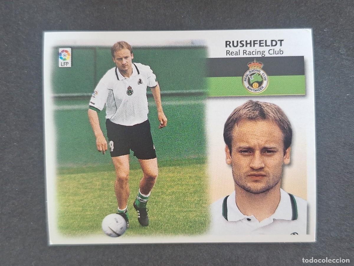 Cromos de f&uacute;tbol: L5 RUSHFELDT RACING DE SANTANDER COLOCA LIGA ESTE 1999 2000 99 00 NUNCA PEGADO SIN PEGAR