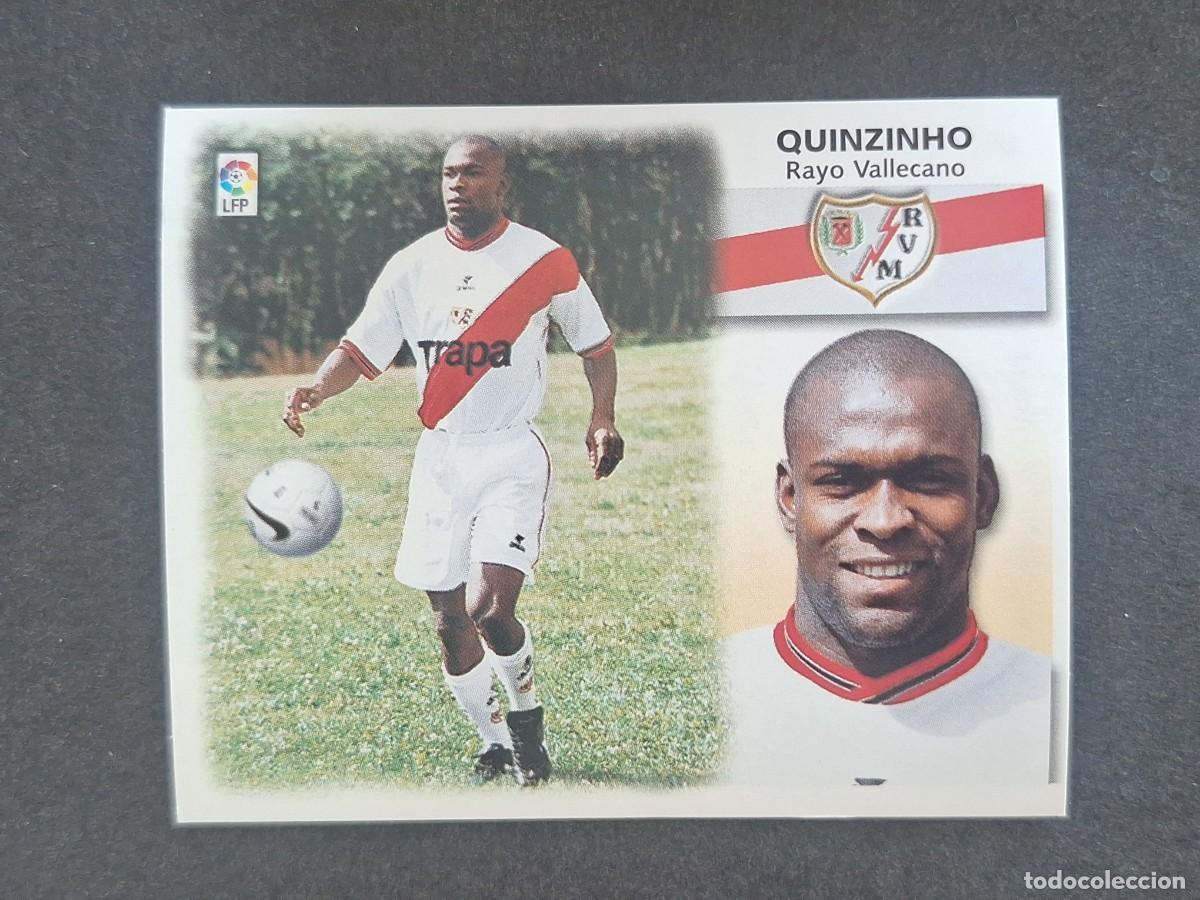 Football Stickers: L5 QUINZINHO RAYO VALLECANO COLOCA LIGA ESTE 1999 2000 99 00 NUNCA PEGADO SIN PEGAR