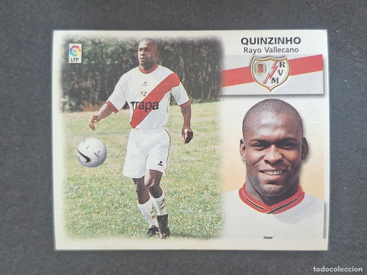 Football Stickers: L5 QUINZINHO RAYO VALLECANO COLOCA LIGA ESTE 1999 2000 99 00 NUNCA PEGADO SIN PEGAR