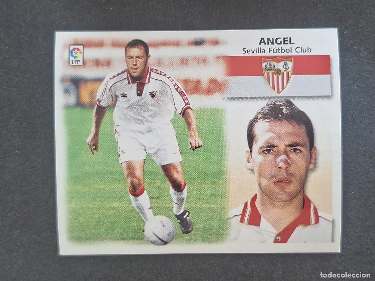 Football Stickers: L5 ANGEL SEVILLA F. C. COLOCA LIGA ESTE 1999 2000 99 00 NUNCA PEGADO SIN PEGAR