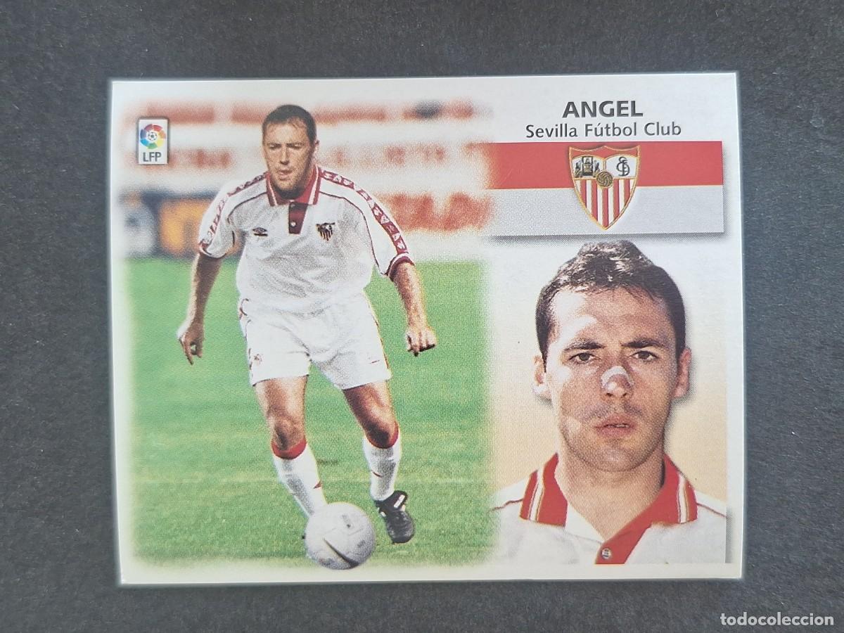 Football Stickers: L5 ANGEL SEVILLA F. C. COLOCA LIGA ESTE 1999 2000 99 00 NUNCA PEGADO SIN PEGAR