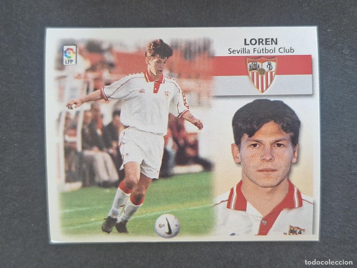 Figurine di Calcio: L5 LOREN SEVILLA F. C. COLOCA LIGA ESTE 1999 2000 99 00 NUNCA PEGADO SIN PEGAR