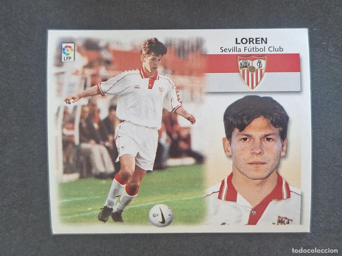 Figurine di Calcio: L5 LOREN SEVILLA F. C. COLOCA LIGA ESTE 1999 2000 99 00 NUNCA PEGADO SIN PEGAR