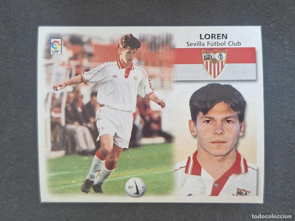 Figurine di Calcio: L5 LOREN SEVILLA F. C. COLOCA LIGA ESTE 1999 2000 99 00 NUNCA PEGADO SIN PEGAR