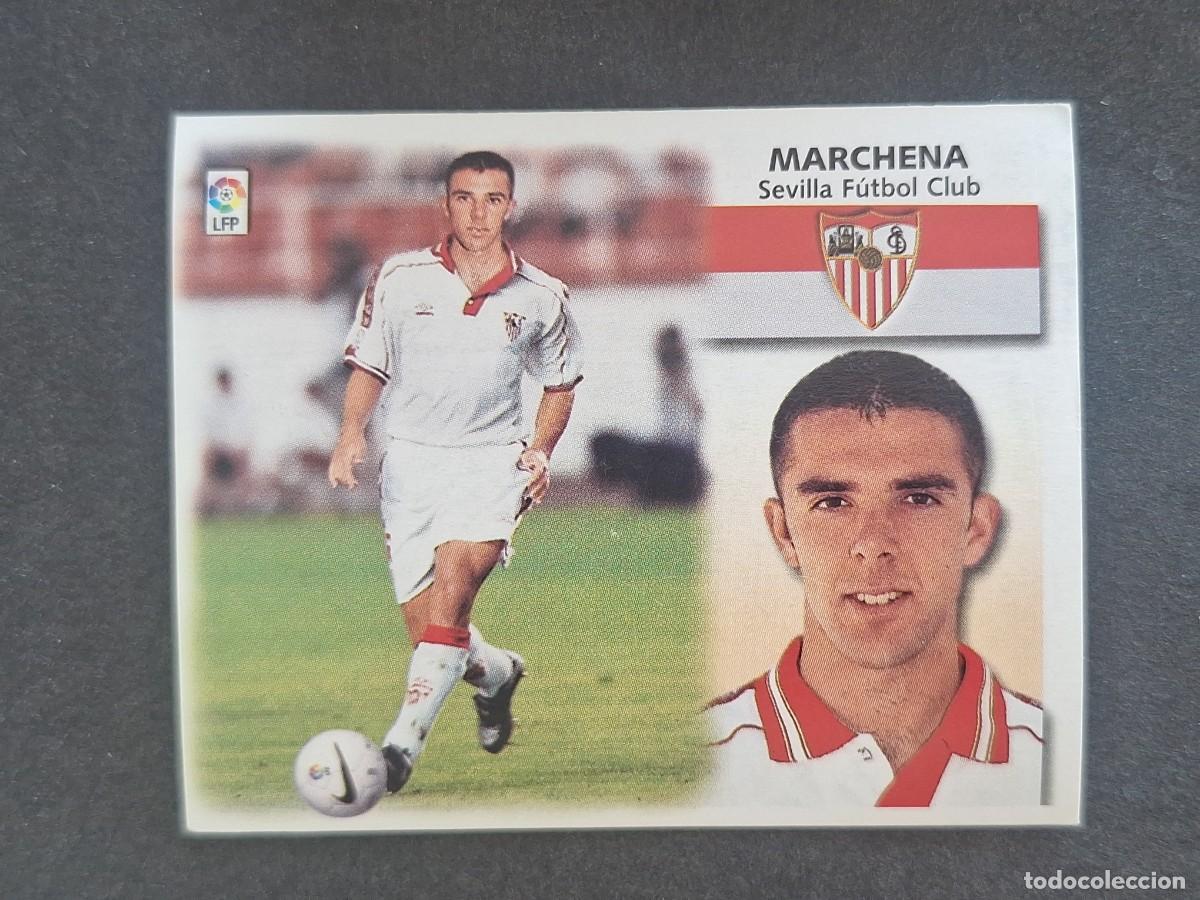 Cromos de f&uacute;tbol: L5 MARCHENA SEVILLA F. C. COLOCA LIGA ESTE 1999 2000 99 00 NUNCA PEGADO SIN PEGAR
