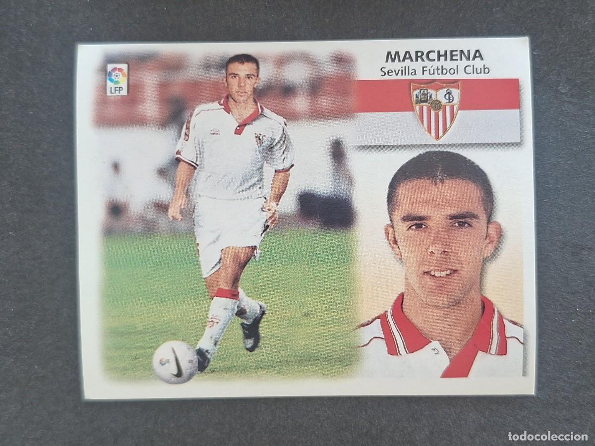 Cromos de f&uacute;tbol: L5 MARCHENA SEVILLA F. C. COLOCA LIGA ESTE 1999 2000 99 00 NUNCA PEGADO SIN PEGAR
