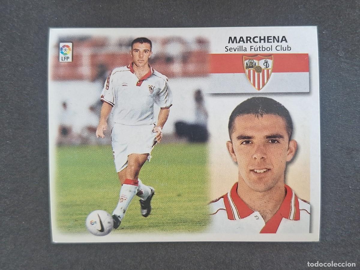Cromos de f&uacute;tbol: L5 MARCHENA SEVILLA F. C. COLOCA LIGA ESTE 1999 2000 99 00 NUNCA PEGADO SIN PEGAR