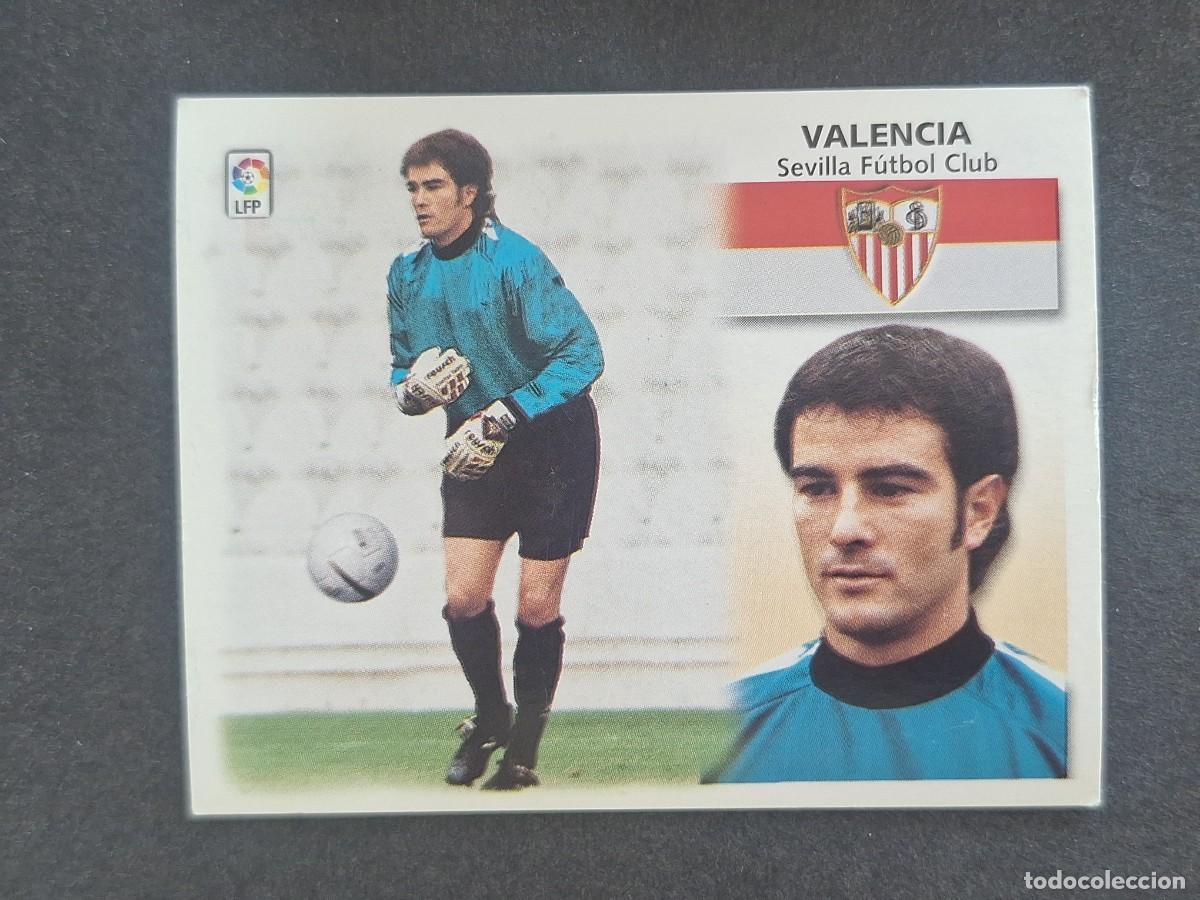 Cromos de f&uacute;tbol: L5 VALENCIA SEVILLA F. C. COLOCA LIGA ESTE 1999 2000 99 00 NUNCA PEGADO SIN PEGAR