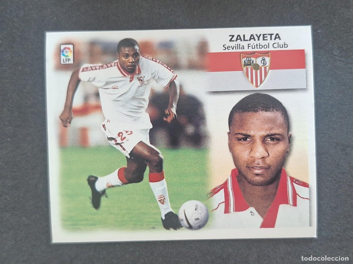 Cromos de f&uacute;tbol: L5 ZALAYETA SEVILLA F. C. COLOCA LIGA ESTE 1999 2000 99 00 NUNCA PEGADO SIN PEGAR
