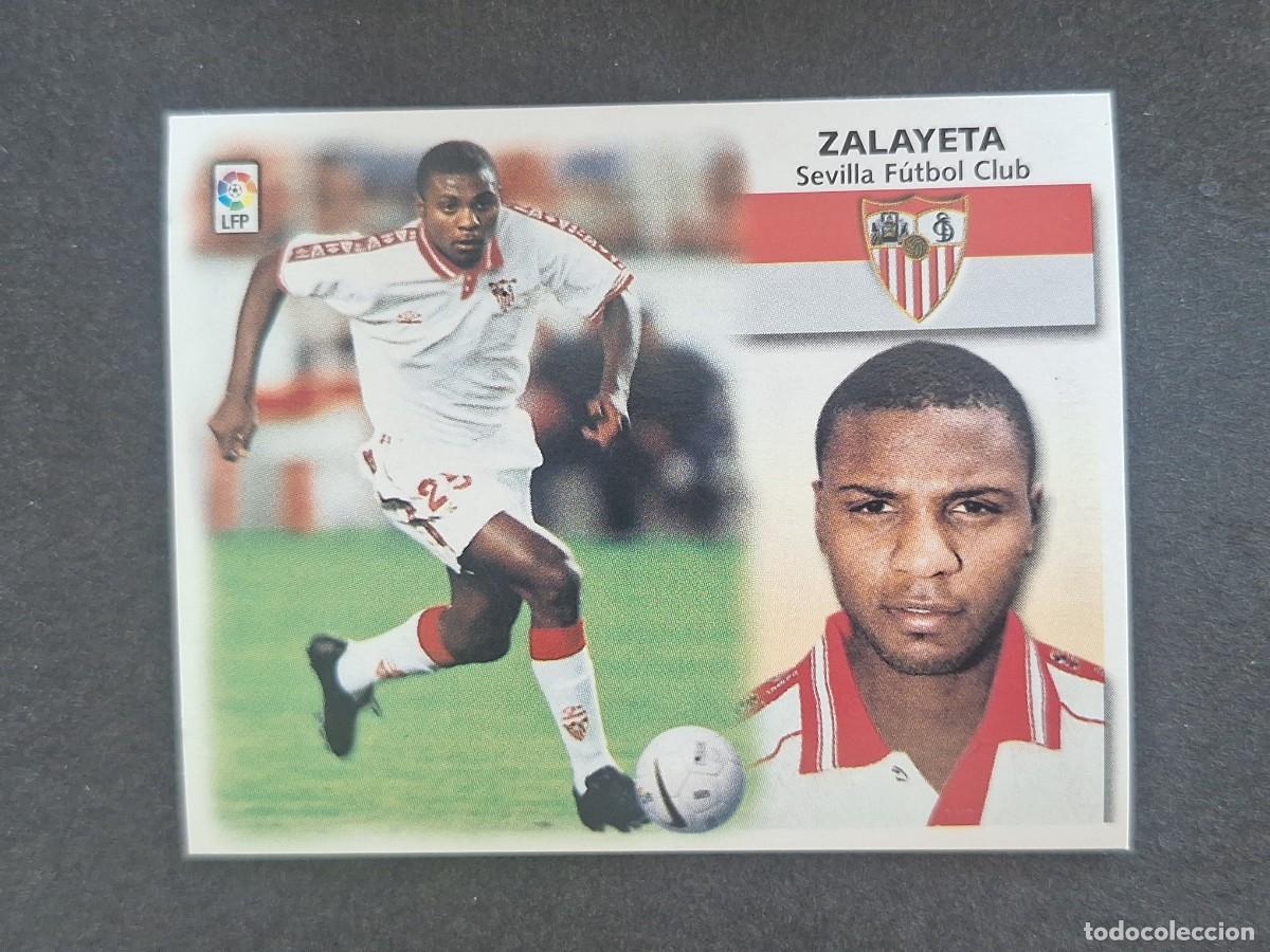 Cromos de f&uacute;tbol: L5 ZALAYETA SEVILLA F. C. COLOCA LIGA ESTE 1999 2000 99 00 NUNCA PEGADO SIN PEGAR