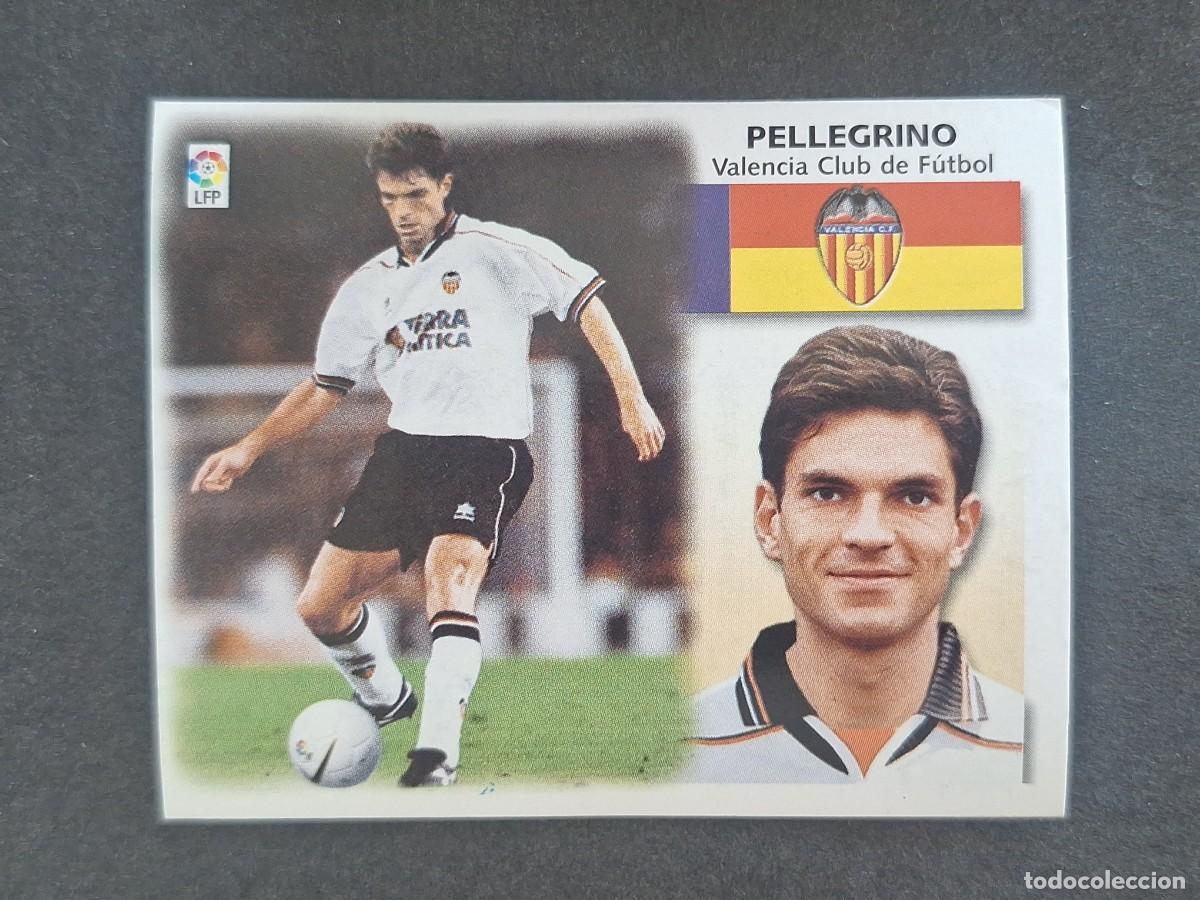 Cromos de f&uacute;tbol: L5 PELLEGRINO VALENCIA C. F. COLOCA LIGA ESTE 1999 2000 99 00 NUNCA PEGADO SIN PEGAR
