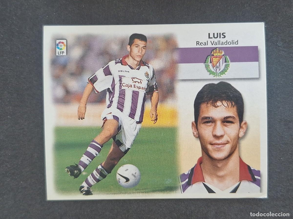 Cromos de f&uacute;tbol: L5 LUIS REAL VALLADOLID COLOCA LIGA ESTE 1999 2000 99 00 NUNCA PEGADO SIN PEGAR