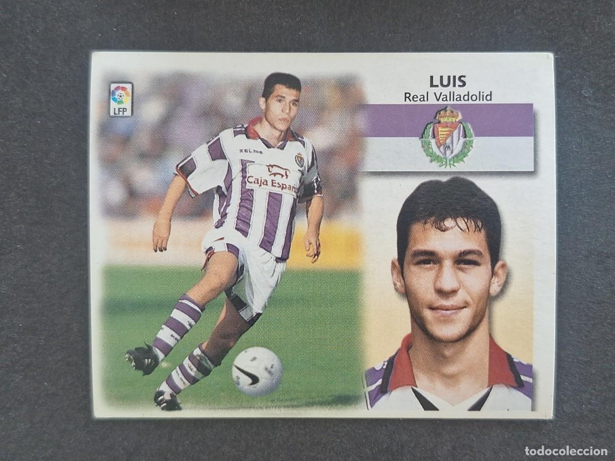 Cromos de f&uacute;tbol: L5 LUIS REAL VALLADOLID COLOCA LIGA ESTE 1999 2000 99 00 NUNCA PEGADO SIN PEGAR